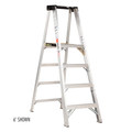 Bauer Ladder 6 ft. Aluminum Stepladder, 375 lbs. Capacity 20406